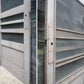 2 available 48"x84" Antique Vintage Old Reclaimed Salvaged Wood Wooden Factory Barn Door Metal Screen