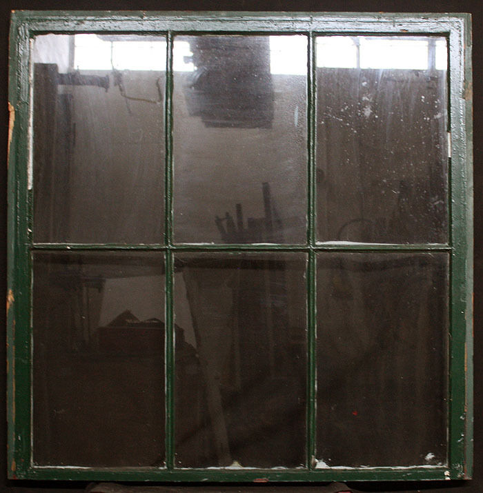 2 available 40.5"x44" Antique Vintage Reclaimed Salvaged Solid Wood Wooden Sash Window Glass Lite Pane