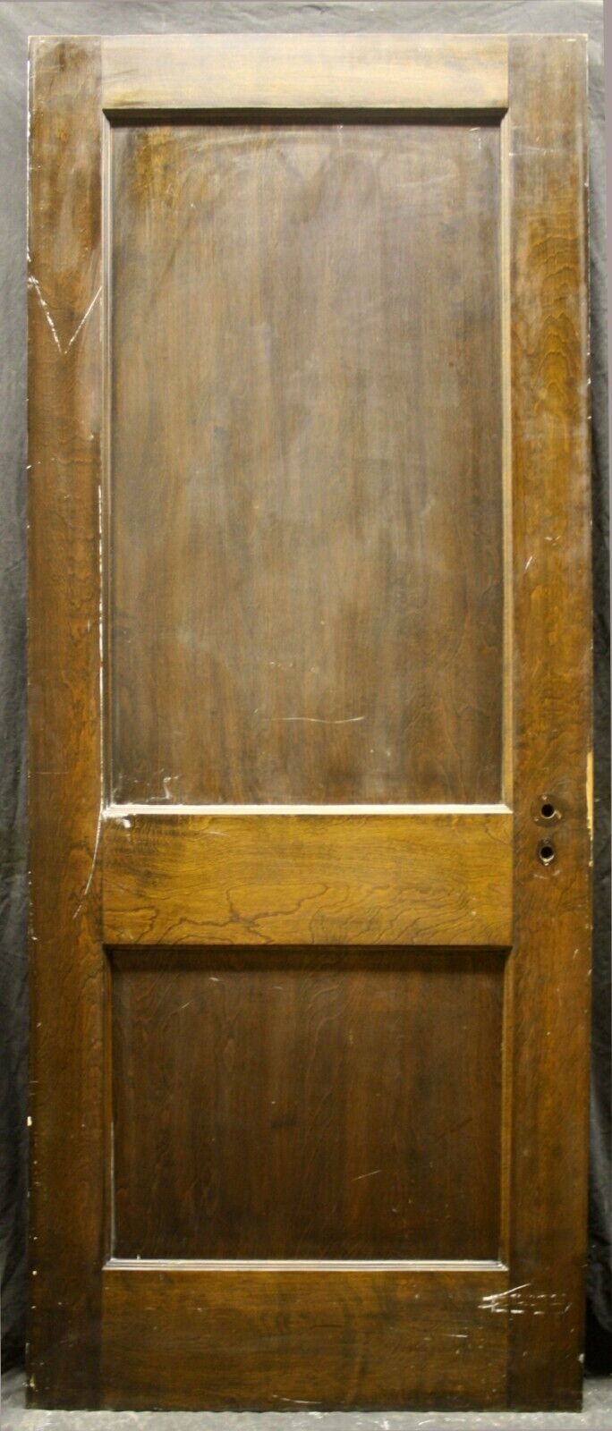 2 available 32"x79.5" Antique Vintage Reclaimed Salvaged Interior SOLID Wooden Doors 2 Two Panels