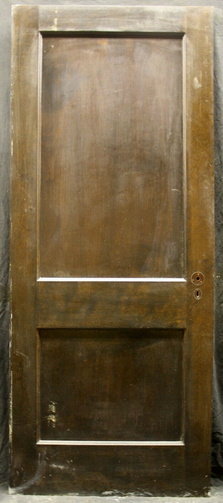 2 available 32"x79.5" Antique Vintage Reclaimed Salvaged Interior SOLID Wooden Doors 2 Two Panels