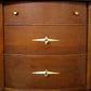 Vintage Antique Old Reclaimed Salvaged China Curio Cabinet Server Buffet Breakfront Wood 2 Glass Doors