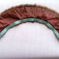 Vintage Authentic Mink Fur Collar for Sweater Jacket or Coat Satin Lining Closure Genuine Fur Reddish Brown Women's Accessories