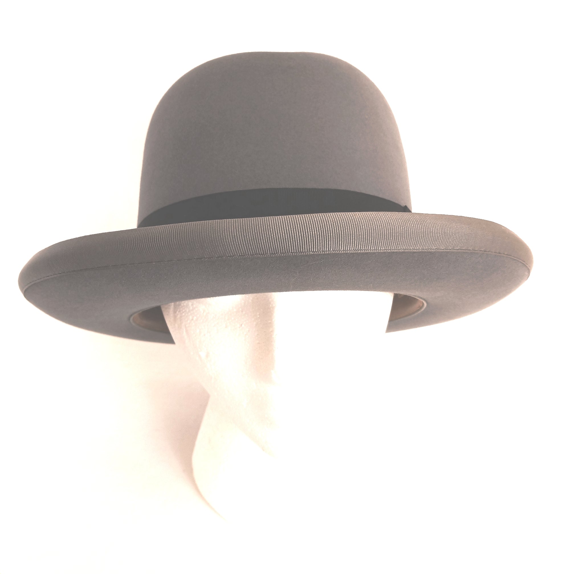 Vintage Stetson Gray Hat Royal DeLuxe St Regis Fur Felt Homburg