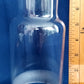 Antique Vintage Clear & Frosted Glass Superior Best Flint Glass Replacement Lampshade for Kerosene Oil Lamp or Candle Holder Retro Chimney