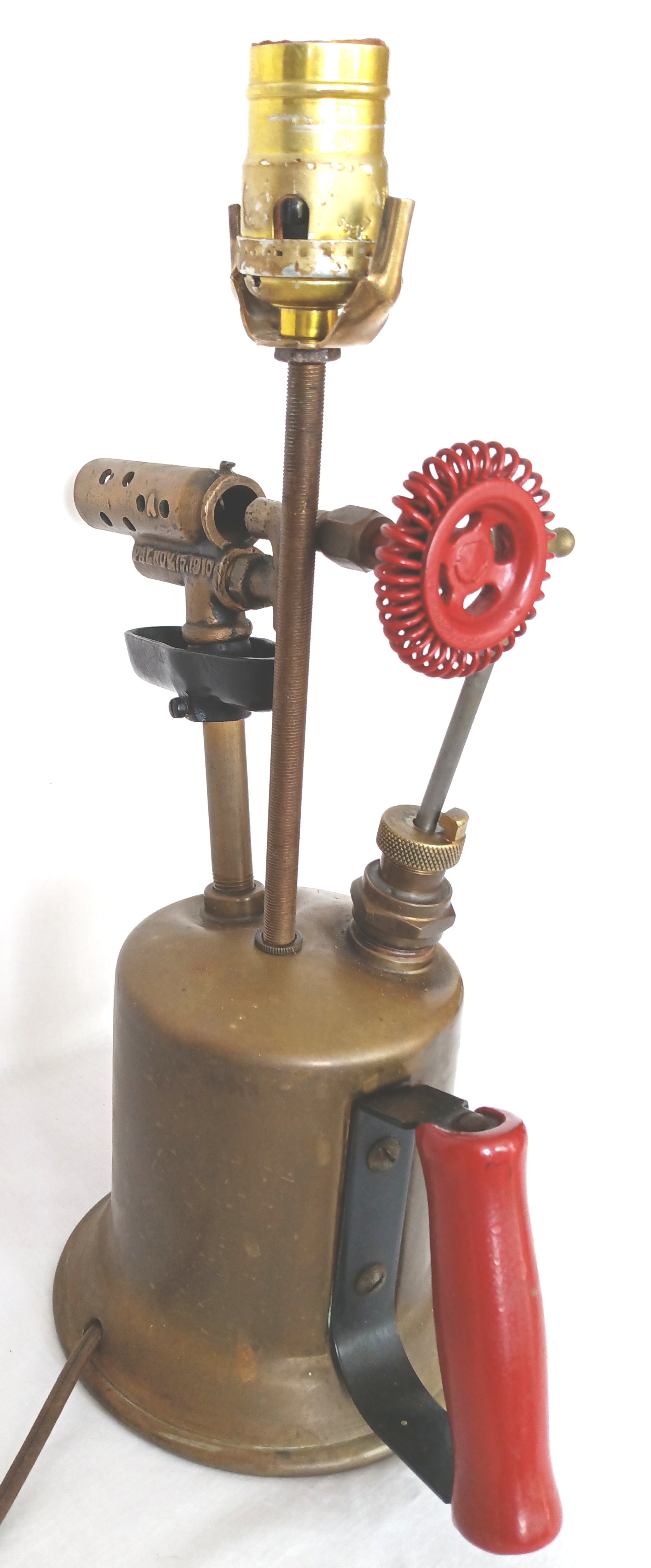 Antique Otto Bernz 1910 Decorative Upcycled Welding Blow Torch Electri –  PennAntique | Tischläufer