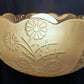 2 available Vintage Old Art Deco Lampshade Frosted Clear Pressed Glass Floral Scalloped Tint Diffuser Ceiling Fan Light Cover 3.25" Fitter